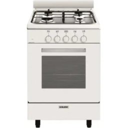 GLEM Cuisinière 4 feux gaz largeur 53 cm GA551GWH