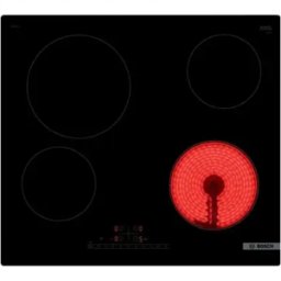 BOSCH Table de cuisson vitrocéramique 4 foyers - PKE611FN8E