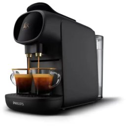 PHILIPS Expresso capsule L'Or Barista Piano Noir + 50caps/1R LM9012-65