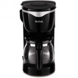 TEFAL Cafetière 6 tasses noir/inox