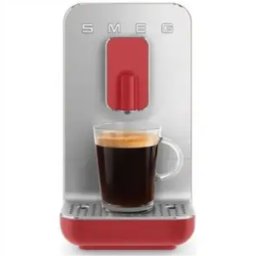 SMEG Expresso automatique avec broyeur Rouge - Années 50 - BCC01RDMEU
