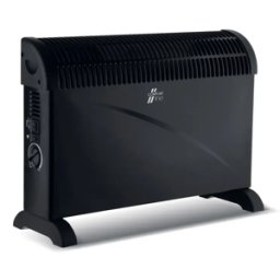 CONFORT-LINE Convecteur turbo 2000W th 3 20m2 noir /1 CL-CONV2000BMT