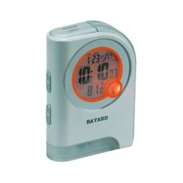 Réveil radio-piloté Bayard fonction lampe torche