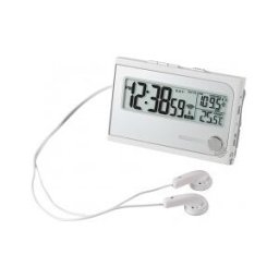BAYARD Radio réveil FM radio piloté blanc