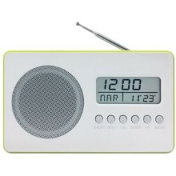 Radio réveil Vedette portable sur piles