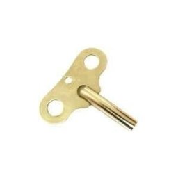 TOUTOY&BERTOLON Clé papillon en métal doré taille de clé : Clé N°7 => Côté du carré : 4mm