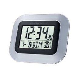 AUTRE Horloge murale digitale radio-pilotée fonction réveil