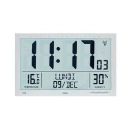 AMS Horloge murale digitale affichage complet du jour