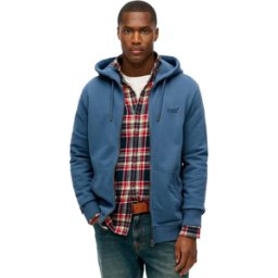 Sweat Superdry Essential Homme Bleu S