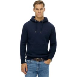 Sweat Superdry Vintage Homme Bleu L