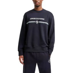 Giorgio Armani Sweat Armani Exchange Diamond Homme Bleu XXL