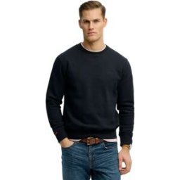 Sweat Superdry Essential Homme Bleu S