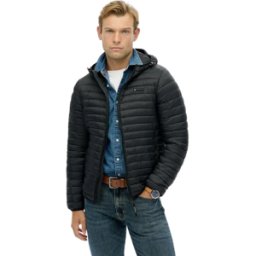 Doudoune Superdry Fuji Lite Homme Noir XL