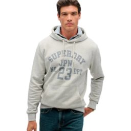 Sweat Superdry Athletic Ess Homme Gris M