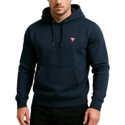 Sweat Guess Mini Triangle Homme Bleu L