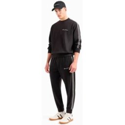 Giorgio Armani Sweat Armani Exchange signature Homme Noir M