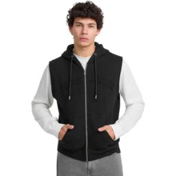 Sweat Guess Regular Homme Noir S