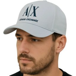 Giorgio Armani Casquette Armani Exchange baseball Homme Kaki Taille unique