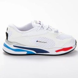 Basket Puma bmw mms rs fast v ps Garçon Blanc 19