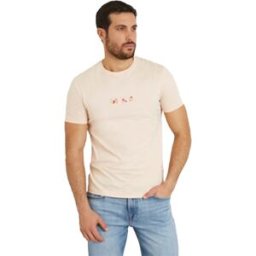 T shirt Guess classic G Homme Rose L