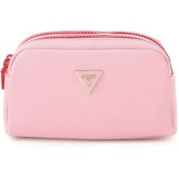 Trousse Guess mini triangle Femme Rose Taille unique