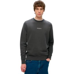 Sweat Superdry Micro Logo Homme Noir S