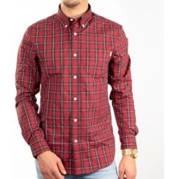 Chemise Timberland Style canadienne Homme Rouge M