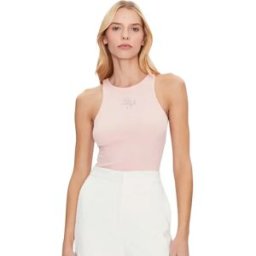 Débardeur Guess Guendalina Femme Rose XS