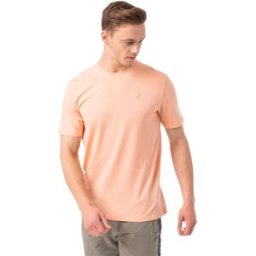 T shirt Guess patch Homme Rose S