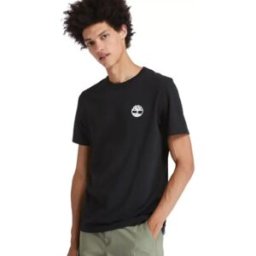 T shirt Timberland Tfo yc ss tree gr t Homme Noir S