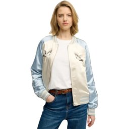 Blouson Superdry Suikajan Femme Blanc S