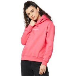 Sweat Calvin Klein Flash logo Femme Rose L