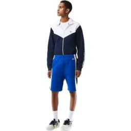 Bermuda Lacoste Classic logo croco Homme Bleu XS