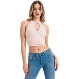 Débardeur Guess stretch Femme Rose L
