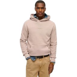 Sweat Superdry Micro Logo Homme Beige XL