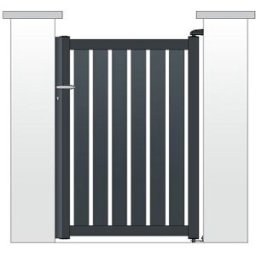Le Roi de la Fenêtre Portillon ALU modèle SORIA 2 avec pose