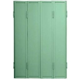 Le Roi de la Fenêtre Persiennes Metalliques 4 vantaux repliables (2x2 vtx)