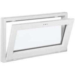 Le Roi de la Fenêtre Fenêtre PVC 1 vantail Soufflet abattant avec pose