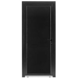 Le Roi de la Fenêtre Porte de service ALU 1 vantail ouverture à la française avec pose