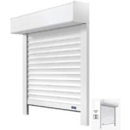 Le Roi de la Fenêtre Volet Roulant Spécial ITE (avec coffre) Lames ALU 39 mm Motorisation Radio avec télécommande
