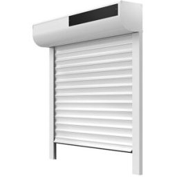 Le Roi de la Fenêtre Volet Roulant Solaire Rénovation Lames ALU 39 mm avec télécommande