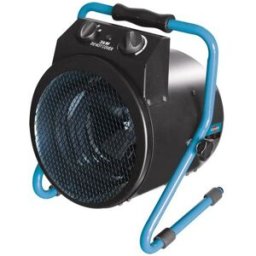 LEMAN Chauffage soufflant mobile 230v 3 kw monophasé 230v électrique 3 kw 1 pièce(s) chauffage soufflant mobile 230v 3 kw air pulsé 305 m³/h 320 mm 6 kg 250
