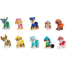 Spin Master Coffret 10 figurines La Pat Patrouille - 10 ans