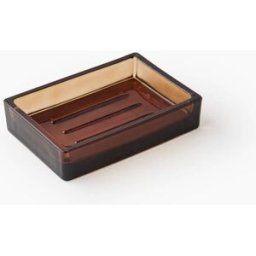 MONOPRIX Porte savon,13.7x9.6x3cm, en verre Unique