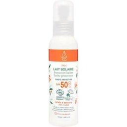 Eq Crème Solaire Baby & Child Sun Milk Spf 50 150ml Bio Cosmos