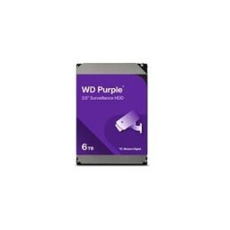 Western Digital WD Purple WD64PURZ - disque dur - 6 To - surveillance - SATA 6Gb/s