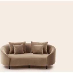 MADURA Canapé 2 Places Julika Opal beige chaud - BEIGE 177x100xH70 cm