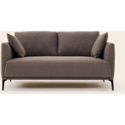 MADURA Canapé 2 Places Odelle Senna taupe - TAUPE 160x92xH67 cm