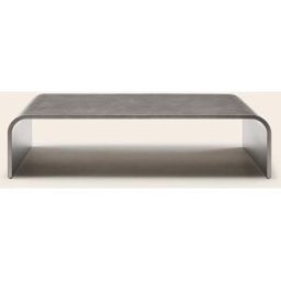 MADURA Table Basse Talika Canon de fusil - GRIS 120xP50xH32 cm