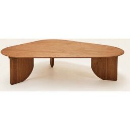 MADURA table basse Polha Teck recyclé - MARRON 140x100xH35cm